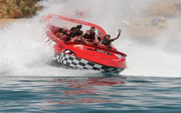 jet boat hen party