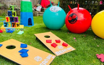 mobile garden games hen party