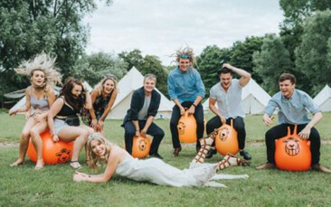 mobile garden games hen party