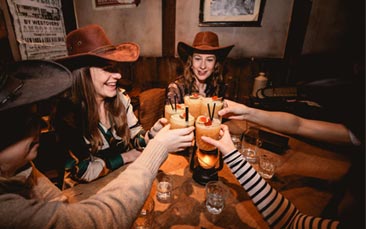 moonshine saloon hen party