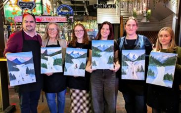paint & sip party hen party