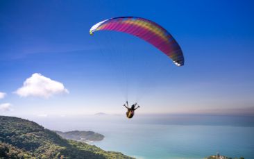 paragliding hen party