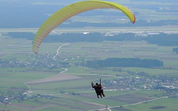 paragliding hen party