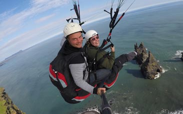 paragliding hen party