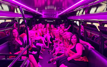 party bus tour hen party
