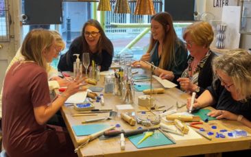 posh totty ring making workshop hen party