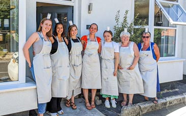 pottery workshop hen party