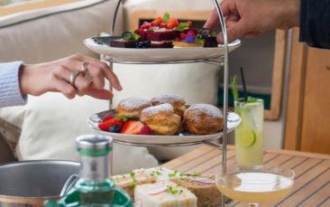 private afternoon tea cruise hen party