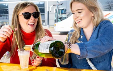 prosecco bike hen party