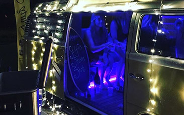 prosecco VW hen party