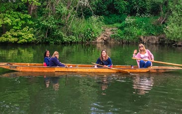 punting hen party