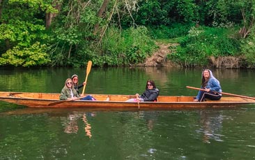 punting hen party