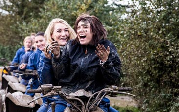 quad biking hen party