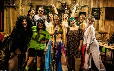 recording studio hen party