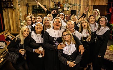 recording studio hen party