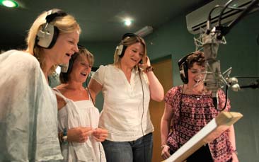 recording studio hen party