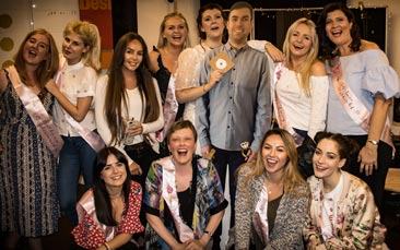 recording studio hen party