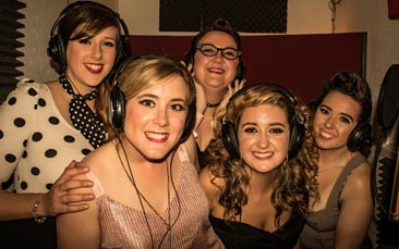 recording studio hen party