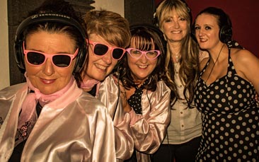 recording studio hen party