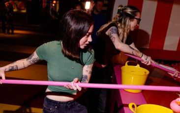 retro fairground games package hen party