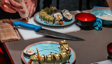 sushi masterclass hen party