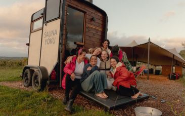 sauna experience hen party