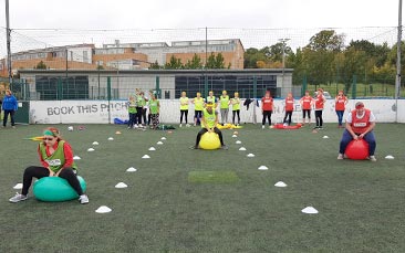 school sports day hen party