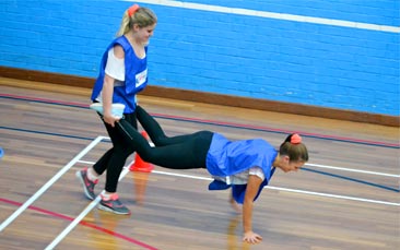 school sports day hen party