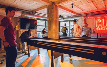 shuffleboard party package hen party