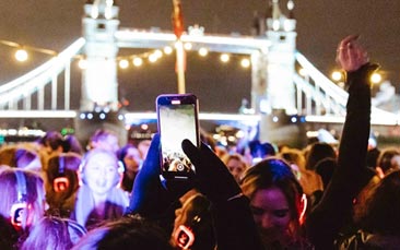 silent disco boat party hen party