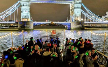 silent disco boat party hen party