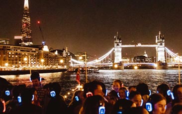 silent disco boat party hen party