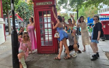 silent disco tour hen party