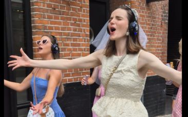 silent disco tour hen party