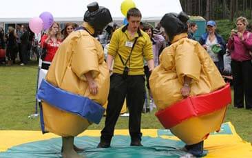 sumo wrestling hen party