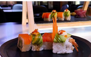 sushi & asian tapas afternoon tea hen party