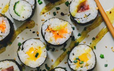 sushi making class hen party