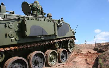 tank driving hen party