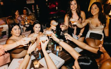the cocktail club bottomless brunch hen party