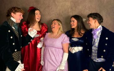the dress-up lounge hen party