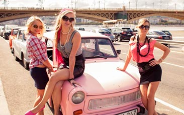 trabant rally hen party