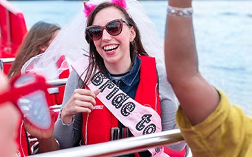 the ultimate thames speedboat experience hen party