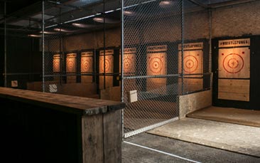 urban axe throwing hen party