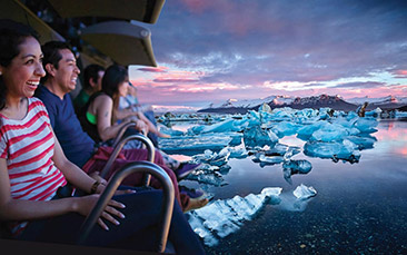 virtual iceland flyover hen party