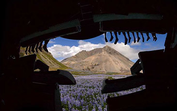 virtual iceland flyover hen party