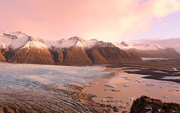 virtual iceland flyover hen party