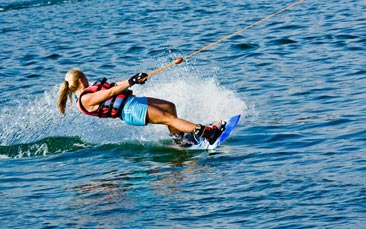 wakeboarding hen party