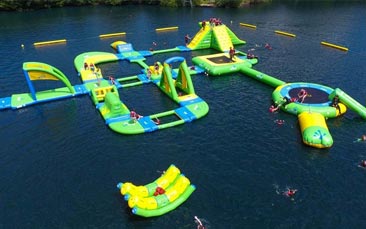 water assault course hen party