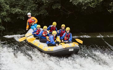 rafting hen party