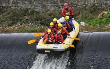 rafting hen party